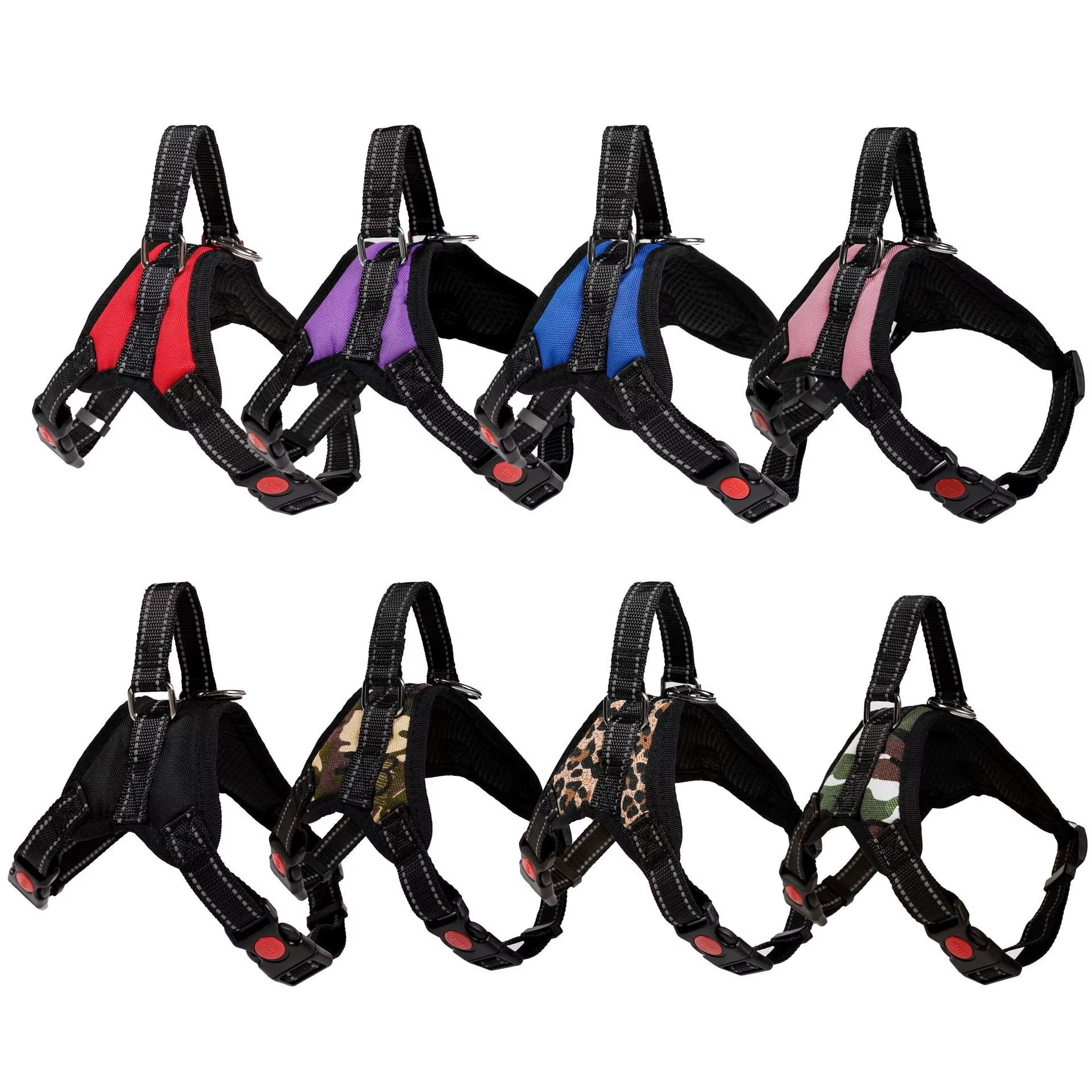 Adjustable Pet Harness with Leash for Dogs and Cats - No-Pull Saddle Vest for Outdoor Walking and Training, Suitable for Small, Medium, and Large Pets