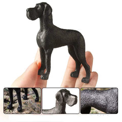 ‌Realistic Great Dane Dog Ornament Desk Model