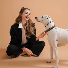 Pet Supplies Handmade Dog Collar Fashion Colorful Design Cat Neck Ring for Outdoor Walking Dog Collar High-End Adjustable Collar