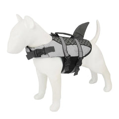 Scales Shark Swim Dog Clothes Pet Life Jacket Vest Harness Pet Swimming Summer Swimwear