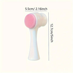 Silicone Pet Paw Cleaner & Massage Brush Dual-Sided Dog Grooming Tool for Healthy Coats and Claws Dog&Cat Foot Cleaner Tools 1Pc