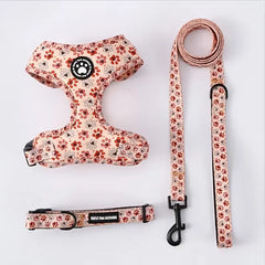 Dog Collar Lead & Harness Set - Top Dogs Fashion