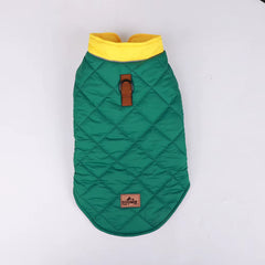 Reflective Labrador Big Dog Coat Jacket Winter Warm Pet Clothes for Medium Large Dogs Pitbull Golden Retriever Mascotas Clothing