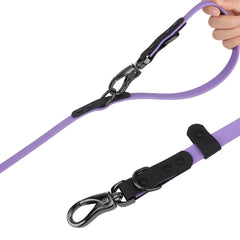 Waterproof Adjustable Dog Leash with Dual Hooks – Heavy‑Duty Traffic Control Lead for Medium & Large Dogs