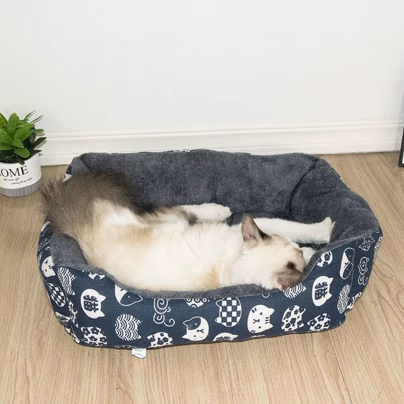 Pets Sofa Bed Warm Pet Nest Kennel