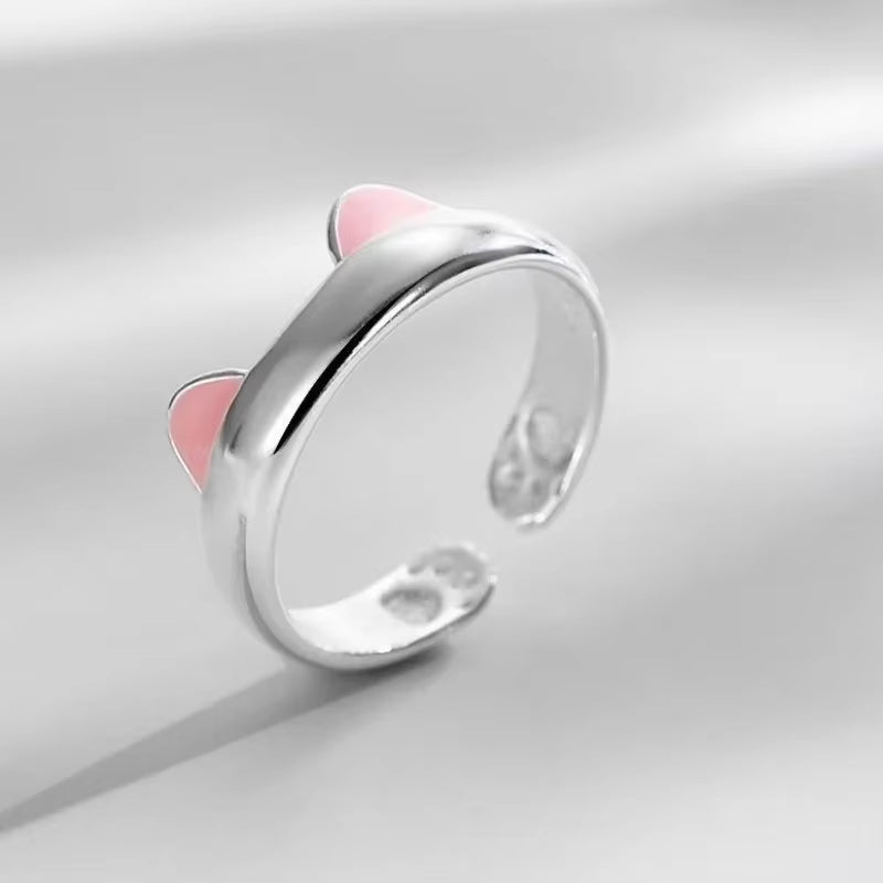 2025 Vintage-Inspired Black Cat Claw Adjustable Ring for Couples - Elegant Jewelry Gift for Friends and Loved Ones