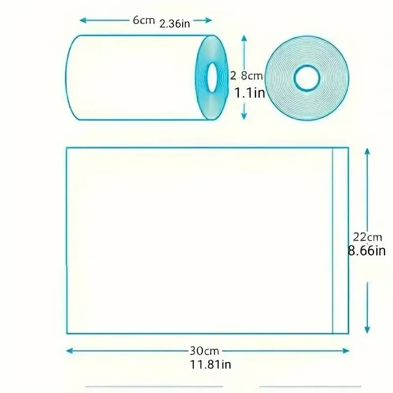 High-Capacity Pet Waste Bags - Leak-Proof Refill Rolls for Dogs & Cats - Eco-Friendly Outdoor & Home Cleanup