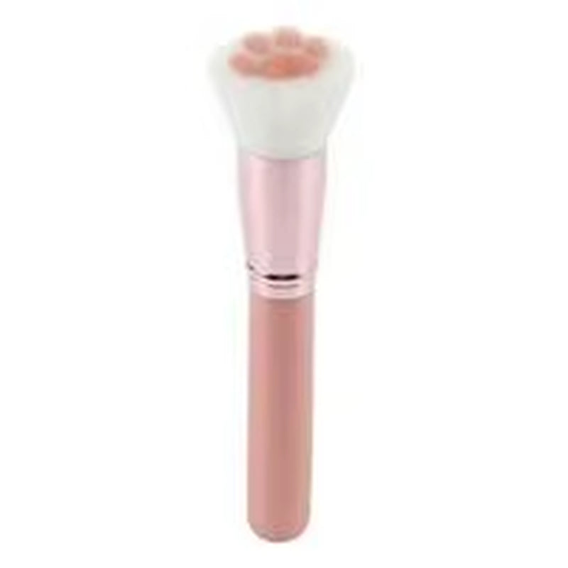 Makeup Brushes Soft Fluffy Long-Handled Cat Claw Flat Brush for Cosmetics Base Foundation Blush Powder Beauty Tool