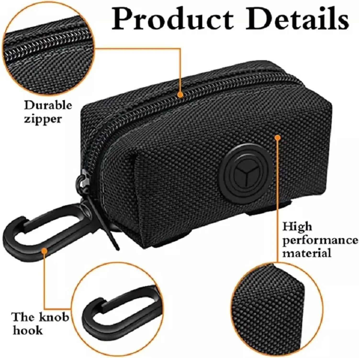 New Dog Poops Bags Holder Pet Bags Dispenser Container for Dog Bags Dispenser Dog Poop Collector GQJ02