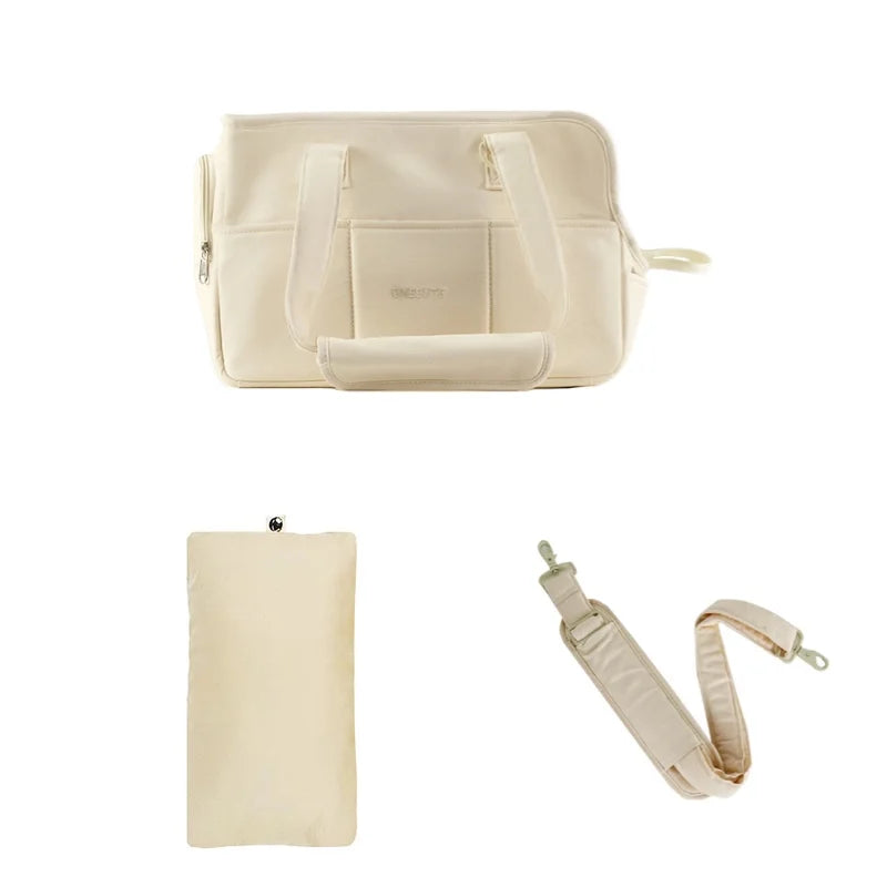 Portable Shoulder Handbag Dog Carrier for Small Pets - Ideal for Chihuahuas and Yorkshires