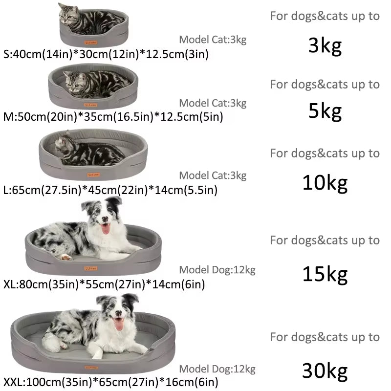 Pet Bed Dog Sofa Beds Cushions Large Dogs Fluffy Medium Blanket Pets Accessories Bed Mat Products Puppy Supplies Cats Small Big