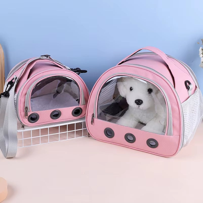 Cat Dog Bird Rabbit Carrier Bag with Thick Cotton Cushion Pet Aviation Backpack Anti-Suffocation Portable Travel Bag Pet Dog Bag