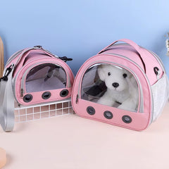 Cat Dog Bird Rabbit Carrier Bag with Thick Cotton Cushion Pet Aviation Backpack Anti-Suffocation Portable Travel Bag Pet Dog Bag