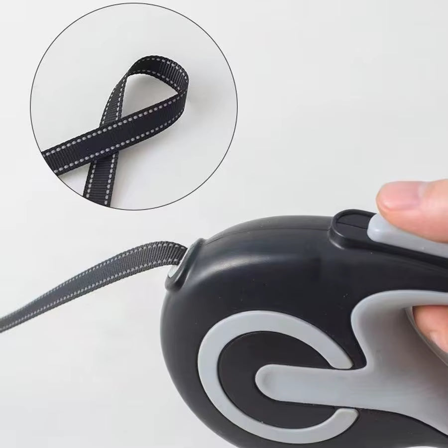 Durable Retractable Dog Leashes - 3M/5M Automatic Extending Traction Rope for Small to Medium Dogs
