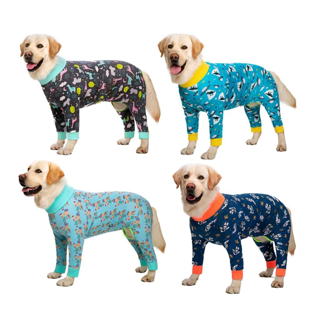 Covered Four-Legged Bodysuit Shirt Clothing Nursing Belly Pet Recovery Suit Dog Pajamas Pet Supplies Dogs Jumpsuit Dog Clothes