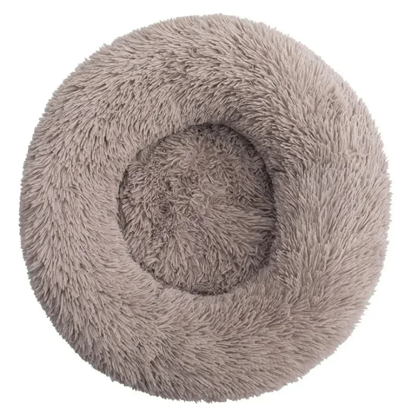 Pets Plush Bed Round - For Soft And Warm Sleep
