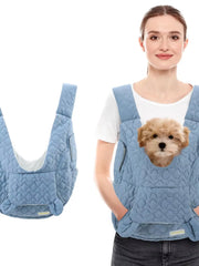 Waterproof Windproof Pet Chest Carrier – Hands‑Free Travel Vest for Small Dogs & Cats
