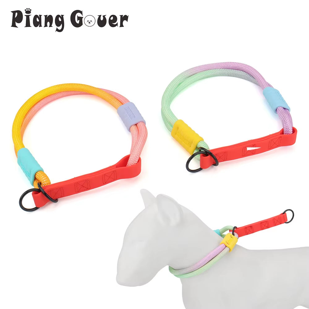 Colorful Dog Collar P Chain Necklace Puppy Collar Pet Accessories