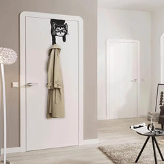 Over the Door Hangers Strong Metal Hooks with Black Coating