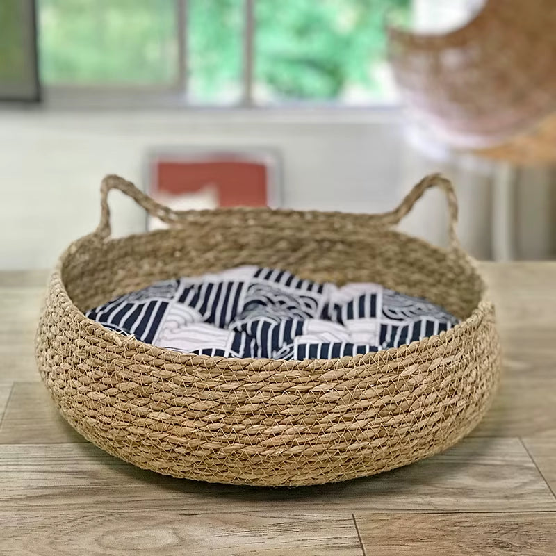 Wier Bed Mat All Season Use Winter Warm Detachable Waable Ass Woven Scratching Board Medium Large Small Size