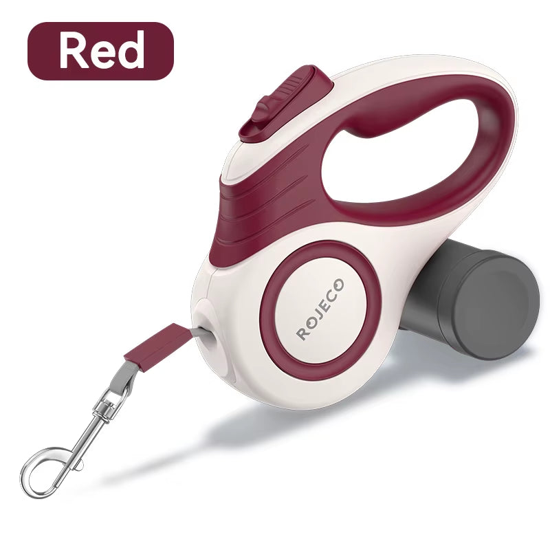 3M/5M Automatic Retractable Dog Leash Extendable Rope Dog Lead for Walking Small Large Dogs Roulette Leash Dog Accessorie