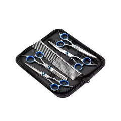 5Pcs/Set Stainless Steel Pet Dogs Grooming Scissors Suit