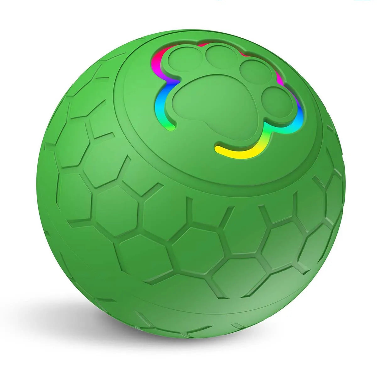 Smart Interactive Dog Toy Ball with Automatic Bouncing and RGB Lights for Small to Medium Dogs