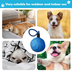 Interactive Dog Ball Smart Waterproof Bouncing Moving Dog Ball Pet Toys for Enrichment Stimulation Busy Exercise Fetch Puppy