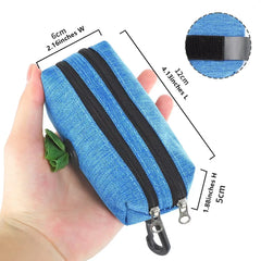 Pet Dog Poop Bag Dispenser Storage Bag Products Pet Waste Bags Carrier Dog Walking Accessories Cleaning Supplies
