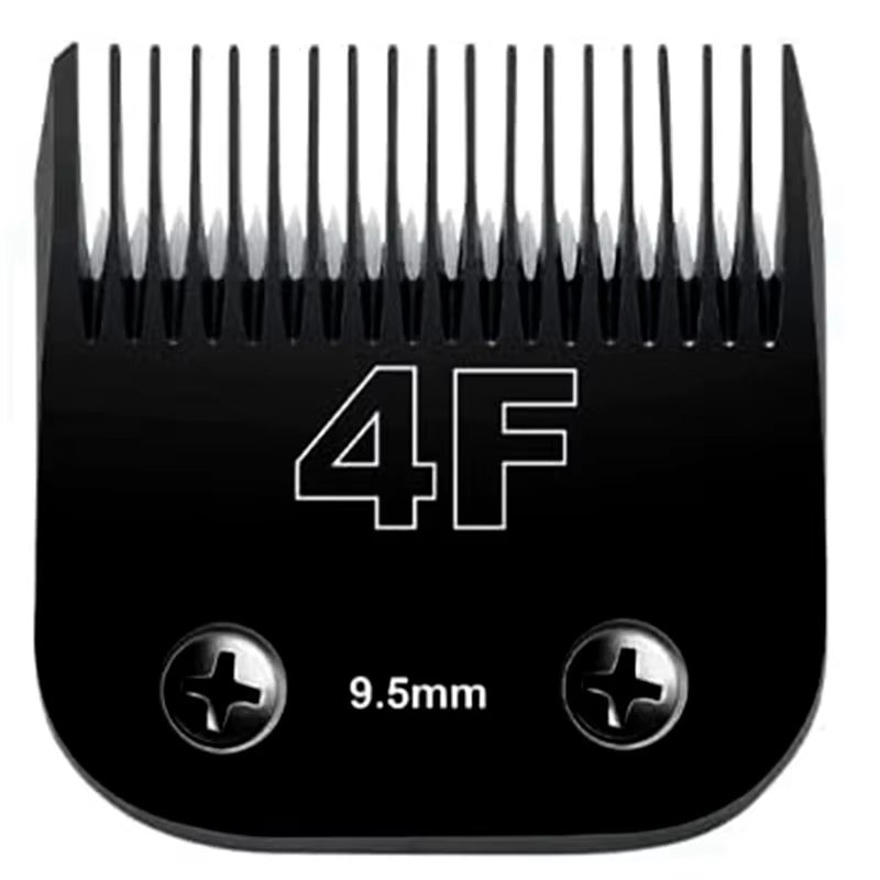 Professional Detachable Pet Hair Trimmer Blade Compatible with Wahl KM, Andis, and Oster A5 Clippers for Grooming