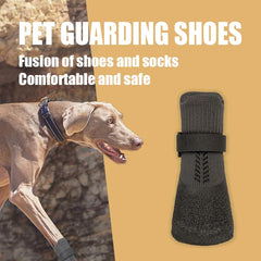 Antifreeze Winter Dog Snow Boots for Large & Medium Breeds - Non-Slip Waterproof Paw Protection Shoes for Labrador, Golden Retriever & Border Collie