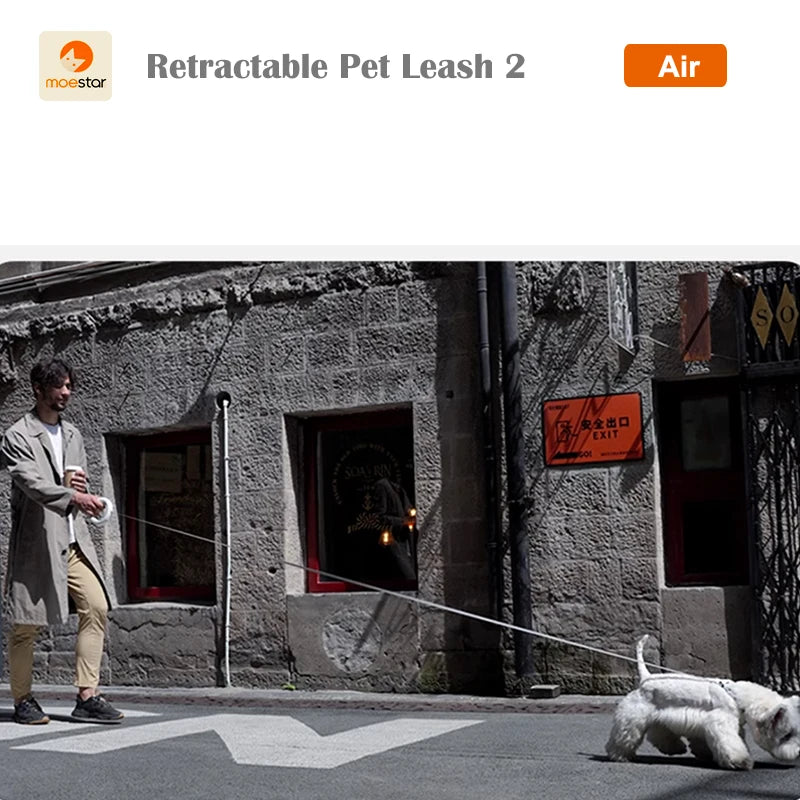 MOESTAR Retractable Pet Leash 2