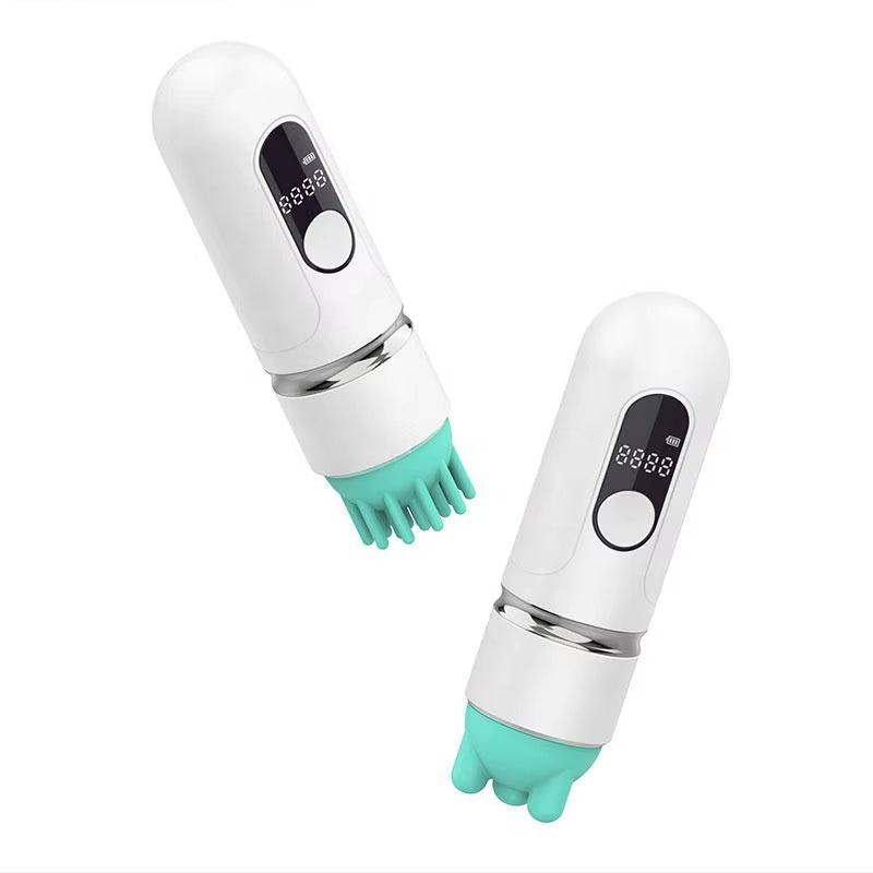 Silicone Pet Head Massage And Cleaning Brush