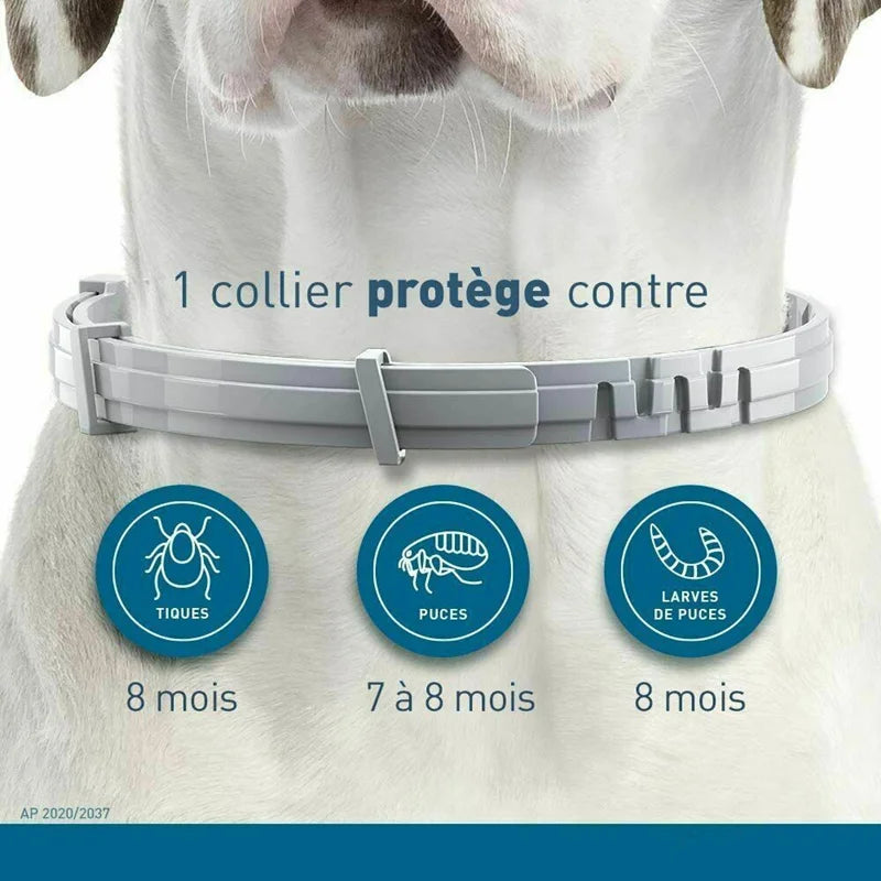 Pawzation Pet Flea Collar - Safe All-Natural Ingredients Diagram