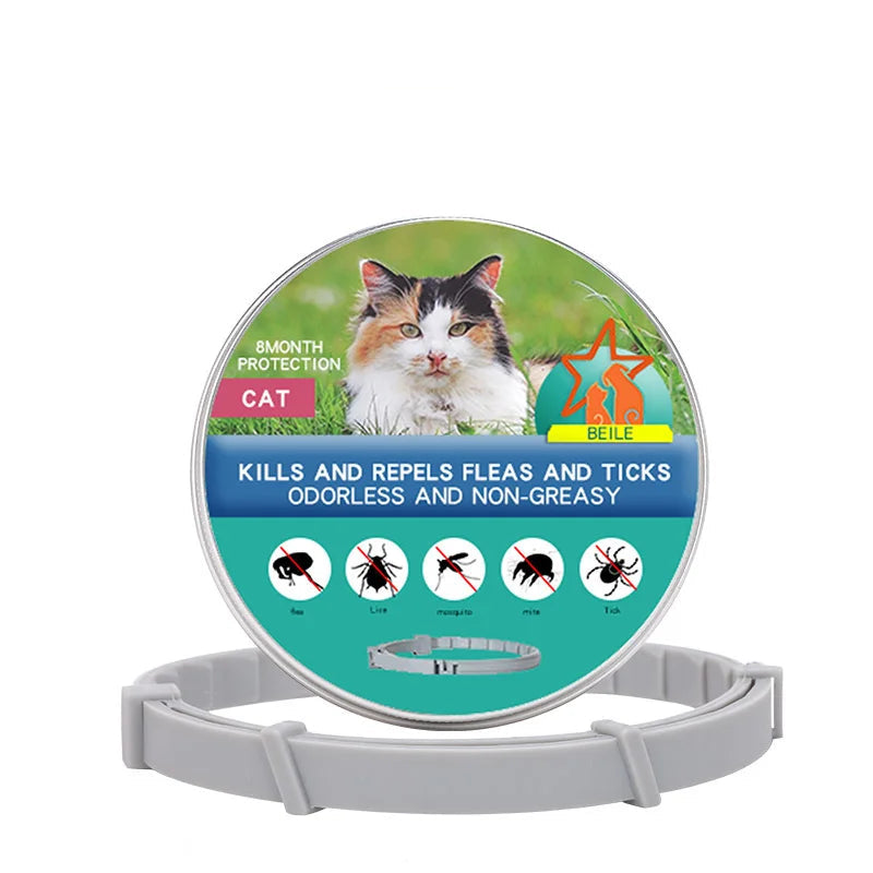 Pawzation Pet Flea Collar - Safe All-Natural Ingredients Diagram