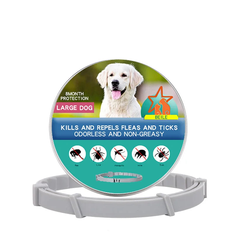 Pawzation Pet Flea Collar - Safe All-Natural Ingredients Diagram