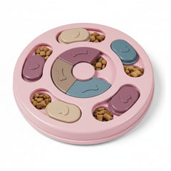 Pawzation Interactive Brain-Game Puzzle Feeder and Slow Feeding Toy