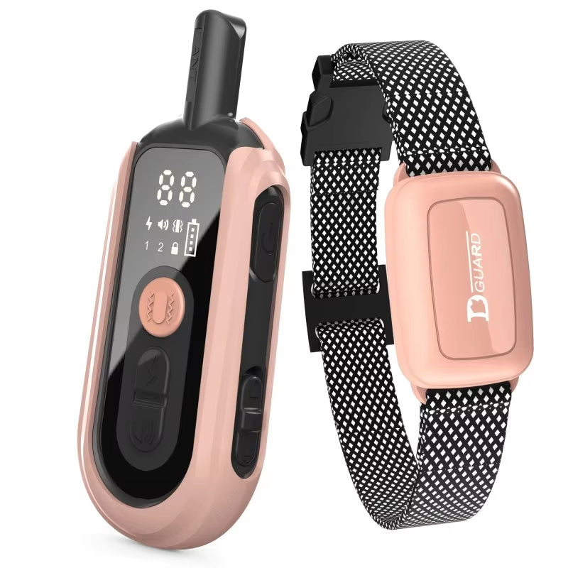 Pawzation Long-Range Dog Training Kit in Blush Pink for Large and Small Dogs