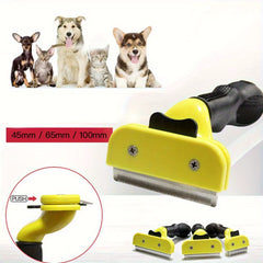 How to use the Pawzation pet deshedding tool safely for undercoat removal