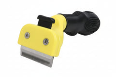 Pawzation Medium Pet Deshedding Tool and Undercoat Grooming Brush for Dogs