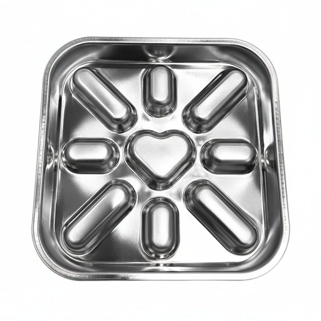 Pawzation Stainless Steel Slow Feeder with Classic Pillar Design