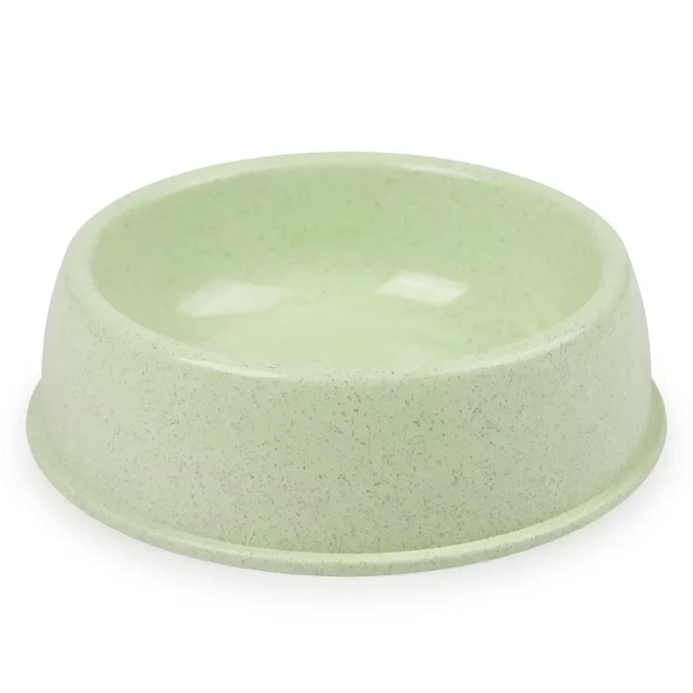 Sage green minimalist Nordic pet feeder crafted from non-toxic BPA-free materials.