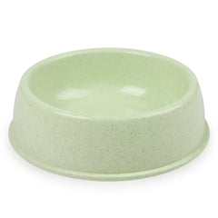 Sage green minimalist Nordic pet feeder crafted from non-toxic BPA-free materials.